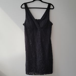 Le Chateau Lace Little Black Dress XL